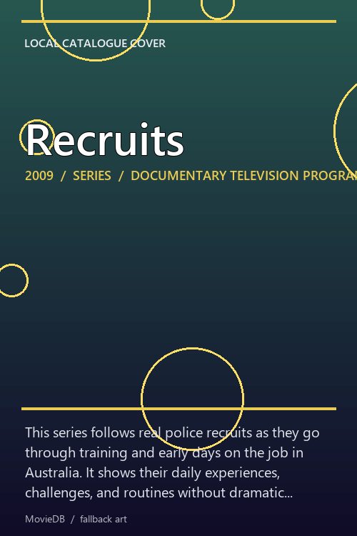 Recruits poster
