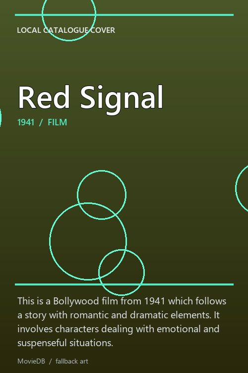 Red Signal poster