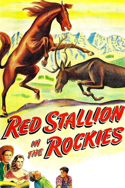 Red Stallion in the Rockies poster