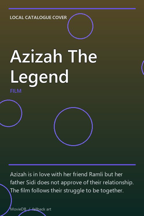 Azizah The Legend poster