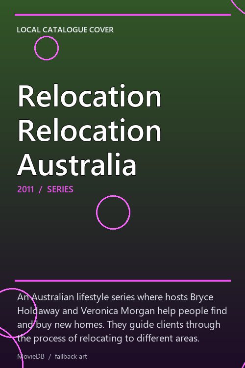 Relocation Relocation Australia poster