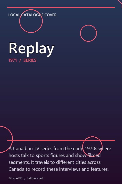 Replay poster