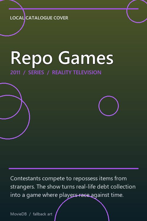 Repo Games poster