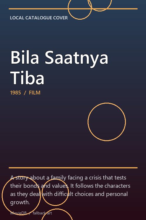 Bila Saatnya Tiba poster