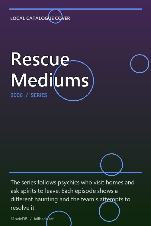 Rescue Mediums poster