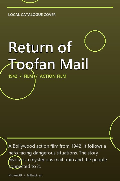 Return of Toofan Mail poster