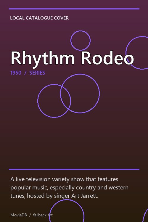 Rhythm Rodeo poster