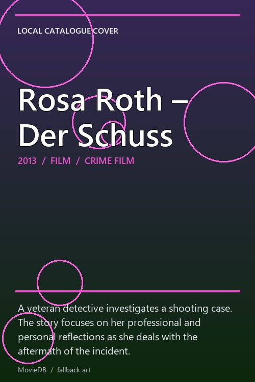 Rosa Roth – Der Schuss poster