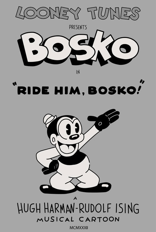 Ride Him, Bosko! poster