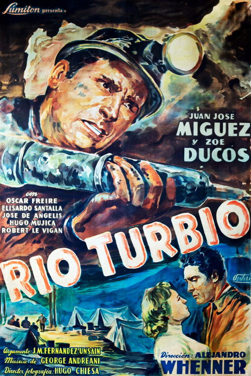 Rio turbio poster
