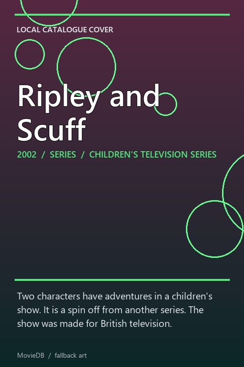 Ripley and Scuff poster