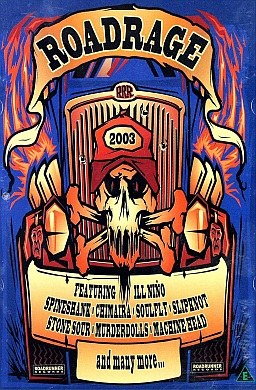 Roadrage 2003 poster