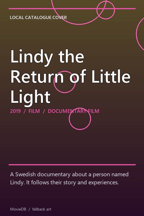 Lindy the Return of Little Light poster