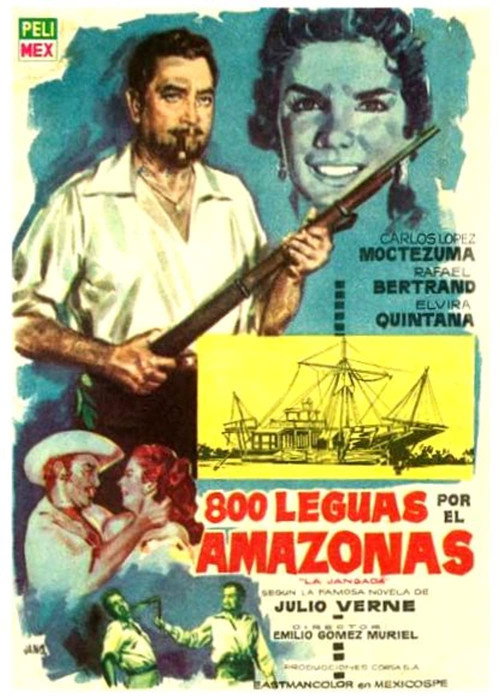 800 leguas por el Amazonas o (La jangada) poster