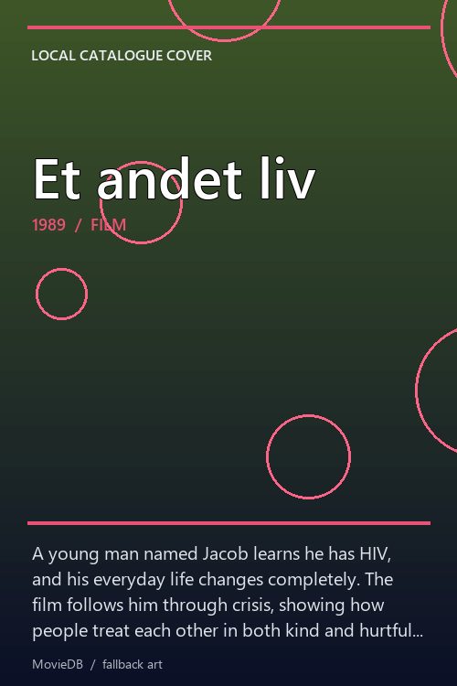 Et andet liv poster