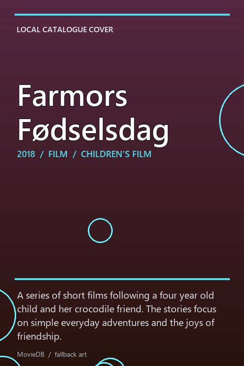 Farmors Fødselsdag poster