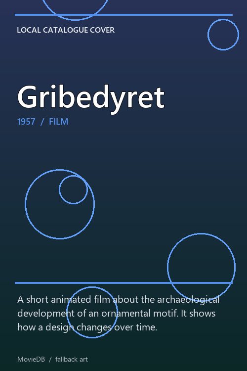 Gribedyret poster