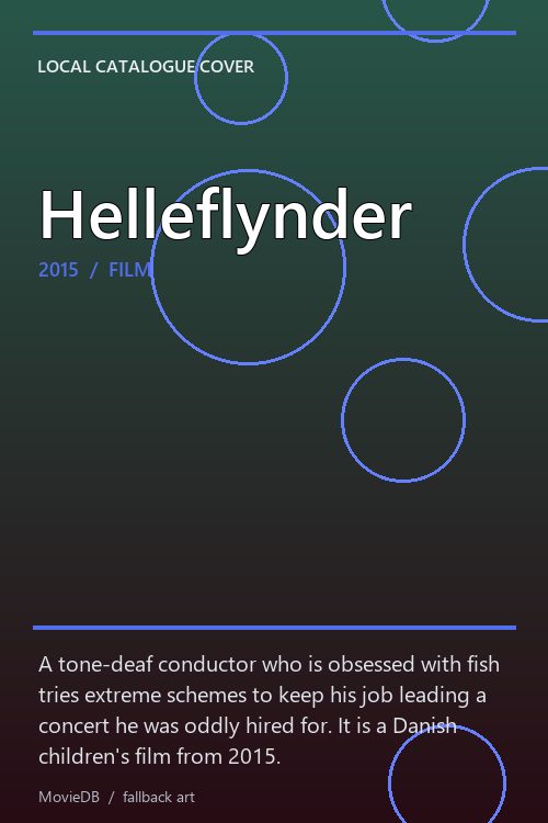 Helleflynder poster