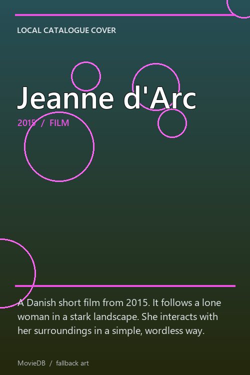 Jeanne d'Arc poster