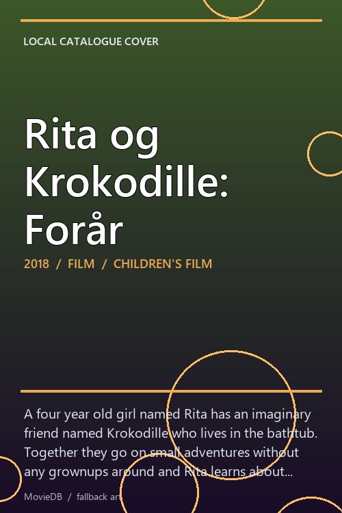 Rita og Krokodille: Forår poster