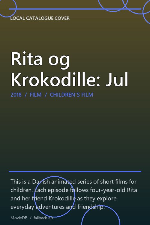 Rita og Krokodille: Jul poster