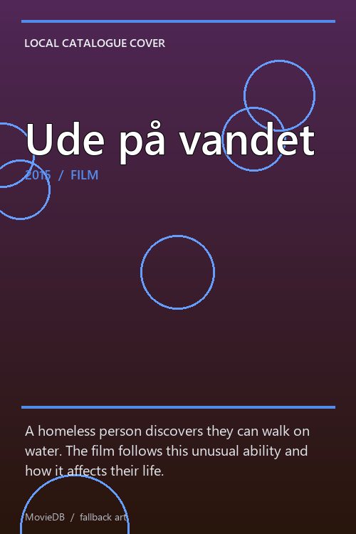 Ude på vandet poster