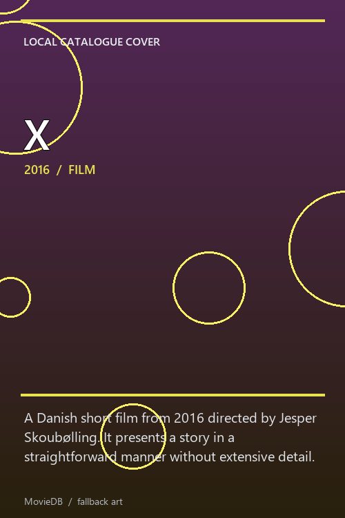 X poster