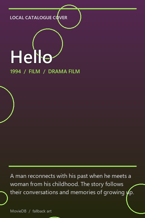 Hello poster