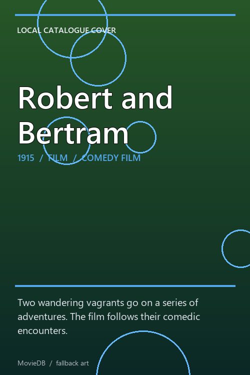 Robert and Bertram poster
