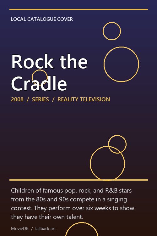 Rock the Cradle poster