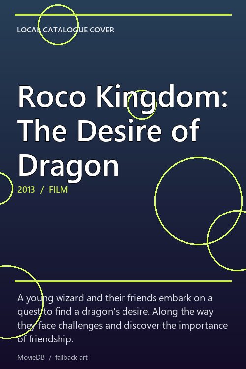 Roco Kingdom: The Desire of Dragon poster