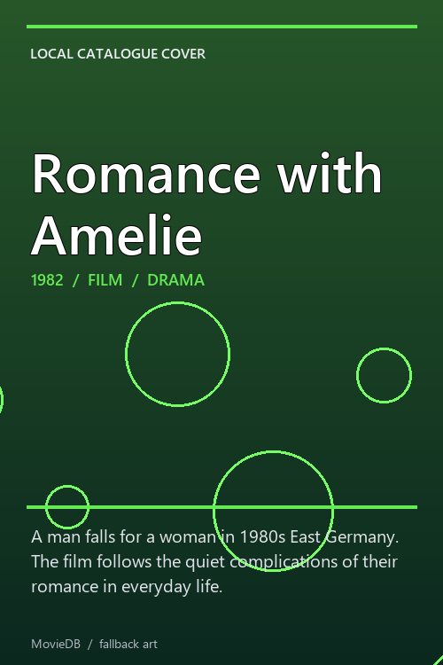 Romance with Amelie poster