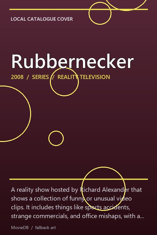Rubbernecker poster