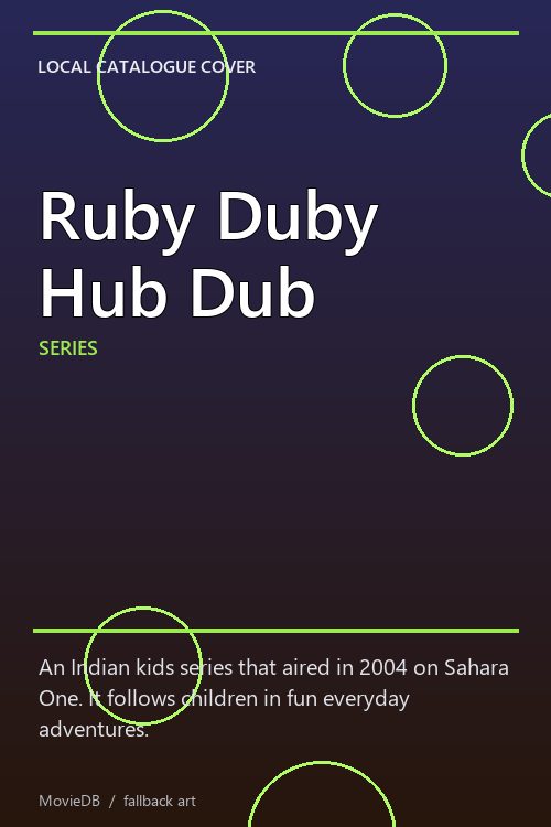 Ruby Duby Hub Dub poster