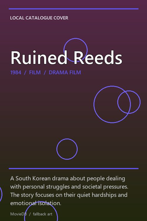 Ruined Reeds poster