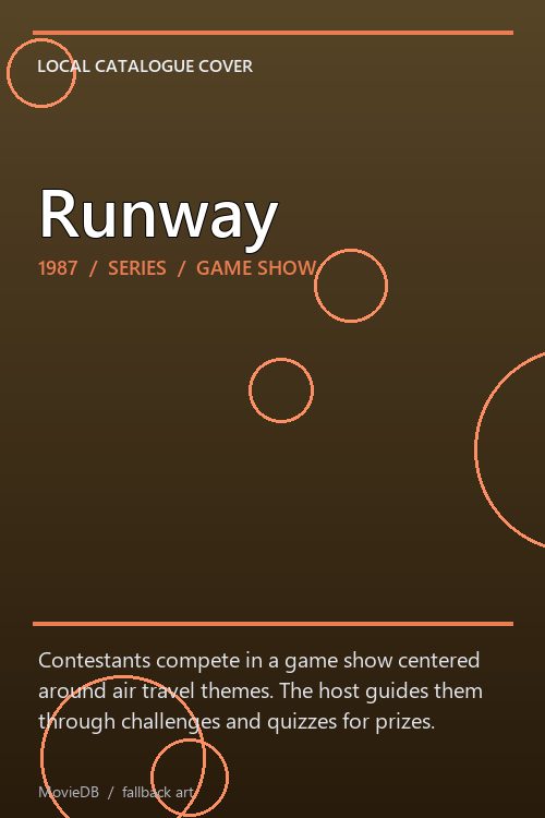 Runway poster