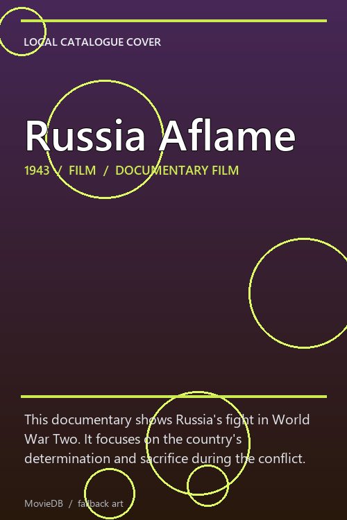 Russia Aflame poster
