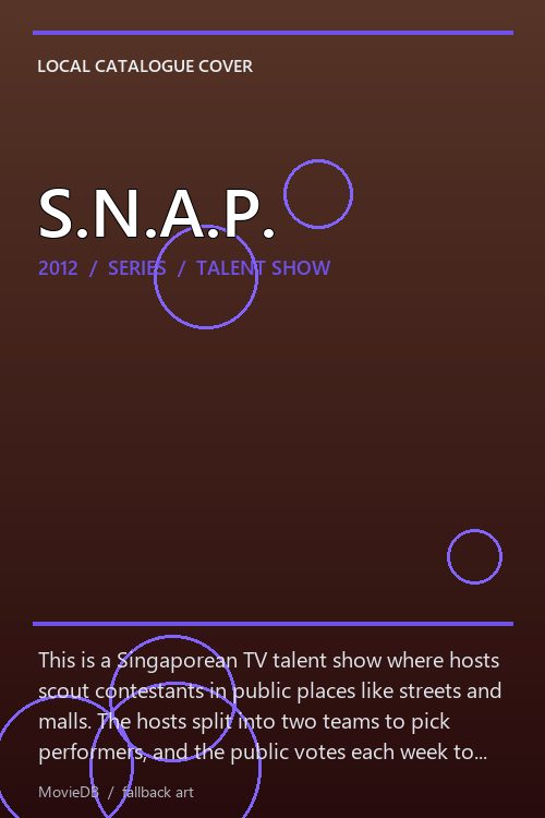 S.N.A.P. poster