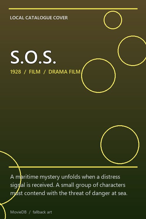 S.O.S. poster