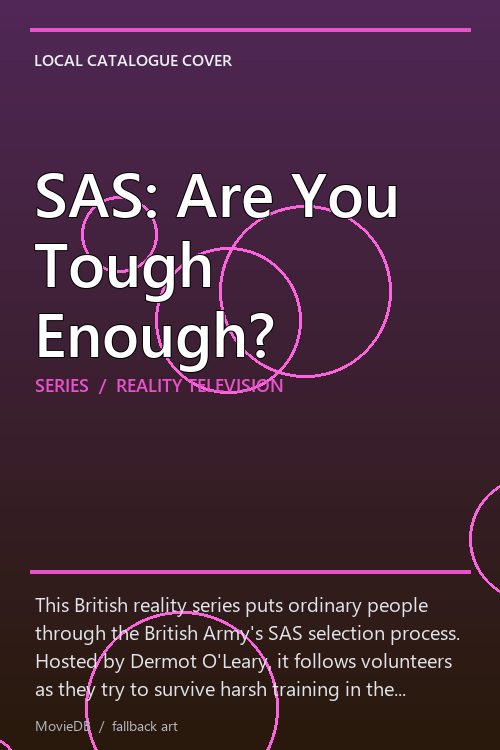 SAS: Are You Tough Enough? poster