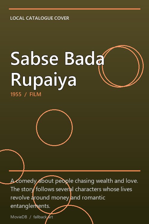 Sabse Bada Rupaiya poster