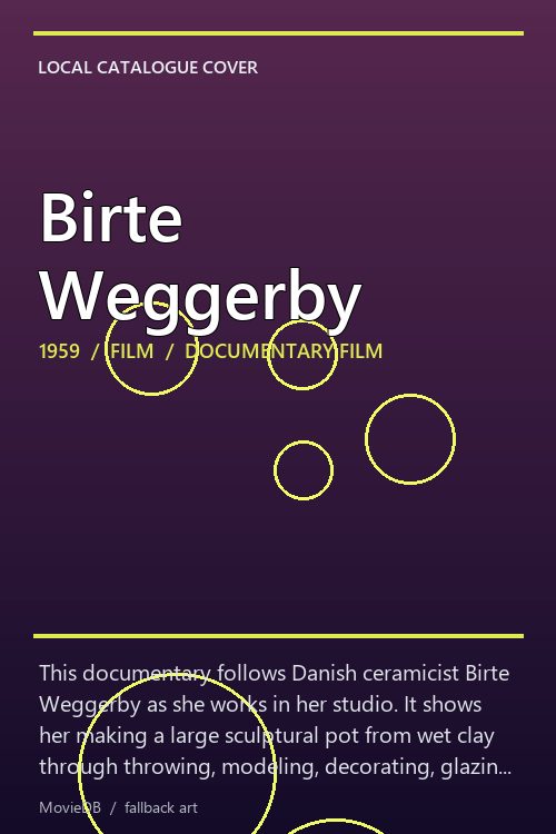 Birte Weggerby poster