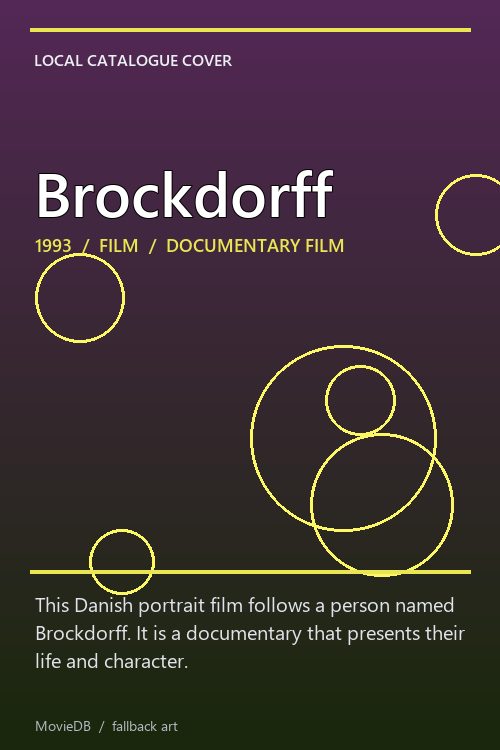 Brockdorff poster