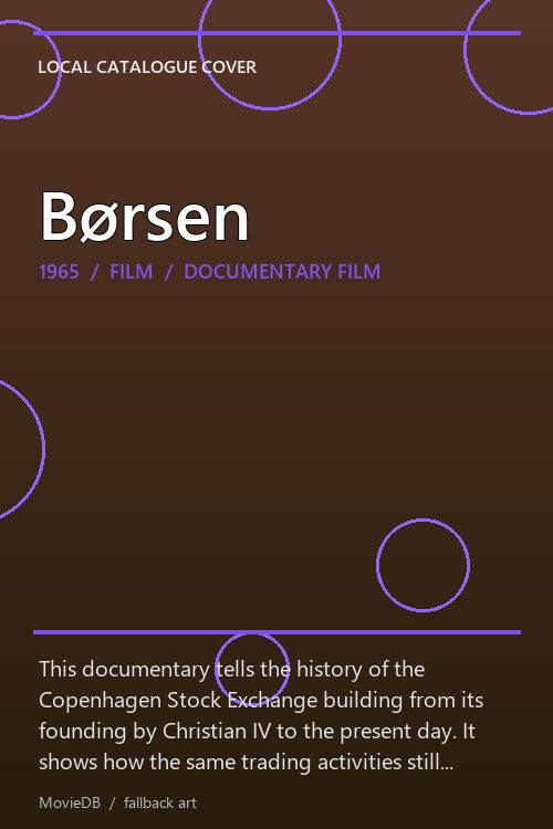 Børsen poster