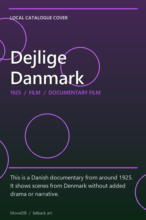 Dejlige Danmark poster