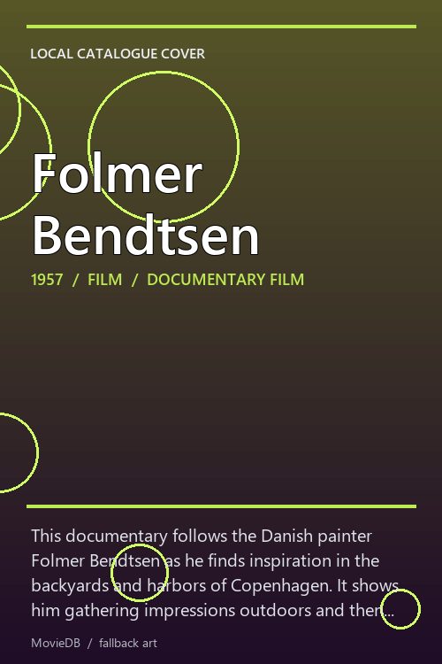 Folmer Bendtsen poster