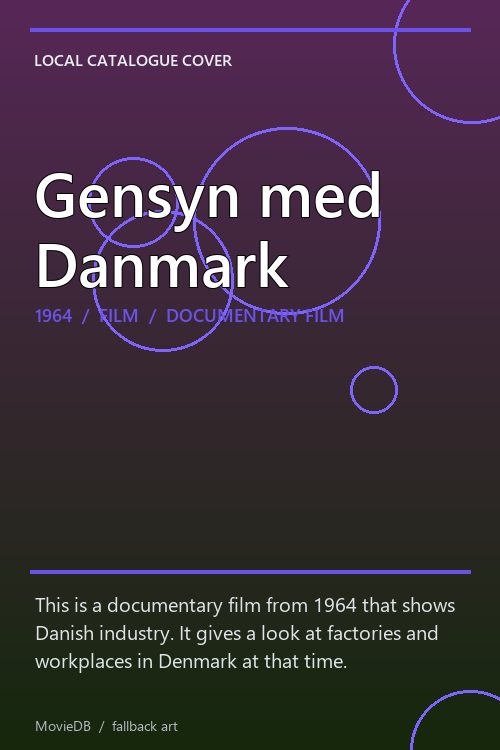 Gensyn med Danmark poster