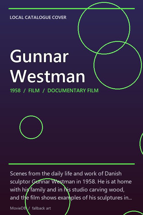 Gunnar Westman poster