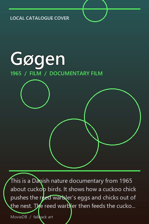 Gøgen poster