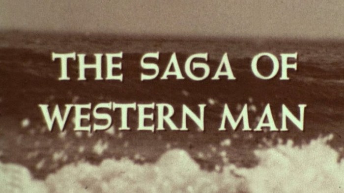 Saga of Western Man poster